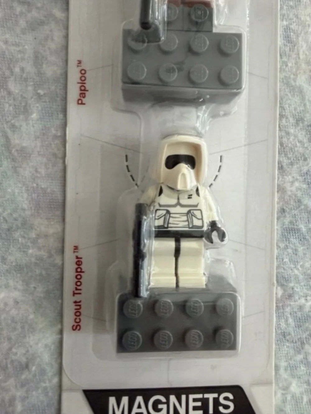 852845 STAR WARS MAGNETS 3 pack Han Solo Paploo Ewok Scout Trooper lego NEW